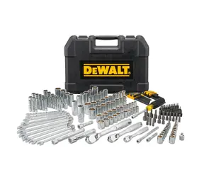 DeWalt DWMT81534 - 205 dílná sada hlavic 1/4" & 3/8" & 1/2" a příslušenství s ráčnou 