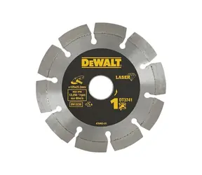 DeWalt DT3741 / Segmentový diamantový kotouč / Průměr 125x22.2 mm / Počet segmentů 10
