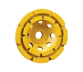 DeWalt DT3796 / Brusný diamantový talířový kotouč na beton / 2 řady segmentů / Průměr 125 mm