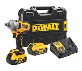 DeWalt DCF891P2T / Aku Rázový utahovák 1/2" / 18V / 2000 ot-min / 813 Nm / kufr / 2x 5.0Ah / nabíječka