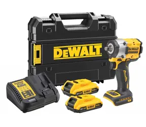 DeWalt DCF921D2T / Aku Rázový utahovák 1/2" / 18V / 2000 ot-min / 406 Nm / kufr / 2x 2.0Ah / nabíječka