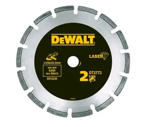 DeWalt DT3773 / Diamantový kotouč / Průměr 230x22.2 mm