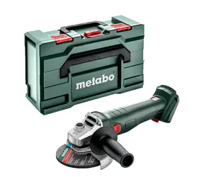 Metabo W 18 L 9-125 Quick - bez Aku / Aku úhlová bruska / 18V / Průměr 125 mm / 8500 ot-min / metaBOX / bez aku