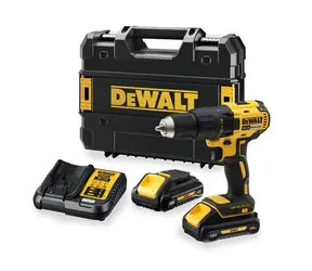 DeWalt DCD777L2T / Aku vrtačka / 18V XR / 2x 3 Ah / 65 Nm / nabíječka / kufr