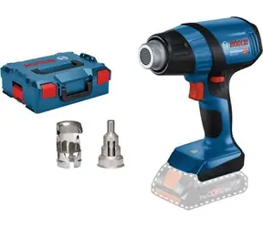 BOSCH GHG 18V-50 Professional / Aku horkovzdušná pistole / 18V / 300-500 °C / L-BOXX / 2x tryska / bez aku