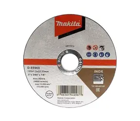 Makita D-65969-12 Řezný kotouč na nerez 125 x 1.2 x 22.2mm / 12ks