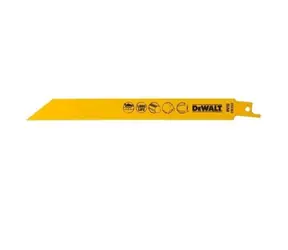 DeWalt DT2323 / Sada Pilových listů na kov / Délka: 203 mm / Rozteč: 1.8 mm / 100 ks