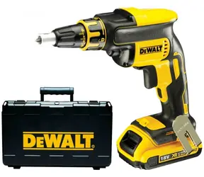 DeWalt DCF620D2 / Aku šroubovák do sádrokartonu / 18V / 4400 ot-min / 2x 2Ah / nabíječka / kufr