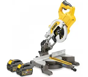 DeWalt DCS777T2 / Aku pokosová pila / 54V / 6.300 ot-min / 216 mm / 2x 6Ah / nabíječka