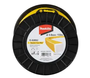 Makita E-02892 - struna nylonová Pro 3.0mm hranatá / 132m