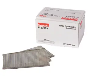 Makita F-33993 Hřebíky nastřelovací 1.6 mm / délka 50 mm / 2000 ks