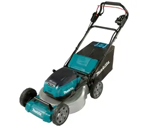 Makita DLM465PT4 / Aku Sekačka na trávu / 2x 18V / 3300 ot-min / až 1900 m2 / záběr 46 cm / koš 60 l / Bez aku