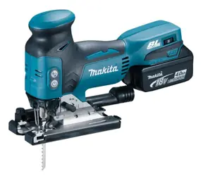 Makita DJV181RTJ / Aku Přímočará pila / 18V / Délka zdvihu 26 mm / 3.500 z-min / 2x 5.0 Ah
