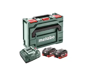 Metabo 685077000 Sada nabíječka ASC 145 + 2x baterie + Box / 18V / 2x5.5Ah / Li-HD / MetaBOX 145
