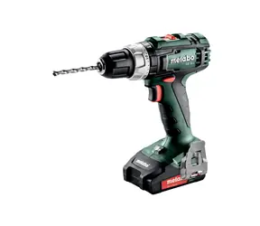 Metabo SB 18 L / Aku Příklepová vrtačka s příslušenstvím / 18V / 13mm sklíčidlo / 1800 ot-min / 27000 příklepů-min / Aku