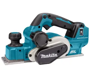 Makita DKP181ZJ / Aku hoblík / 18V / šířka: 82 mm / hloubka: až 3 mm / 12.000 ot-min / Bez aku