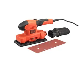 Black&Decker BEW220 / Vibrační bruska s regulací / 150W / 189 x 91 mm