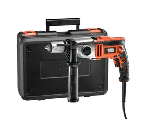 Black&Decker BDKR1102K / Kombinované vrtací a sekací kladivo / 1100W / 3200 ot-min / 54.400 úderů-min / SDS-plus