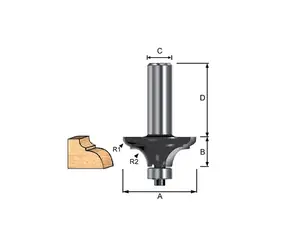 Makita D-11704 frézovací nůž 38.1 8mm