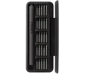 HOTO 25-in-1 šedá / Elektrický Šroubovák Set / sada bitů