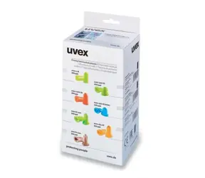 Uvex om4-fit 2112023 světle oranžové / zátkové chrániče sluchu / náhradní balení (balení/300pá)