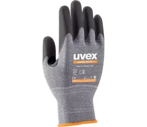 Uvex athletic D5 XP - vel. 7 / Ochranné rukavice / Použítí - suché mírně vlhké/olejnaté prostředí