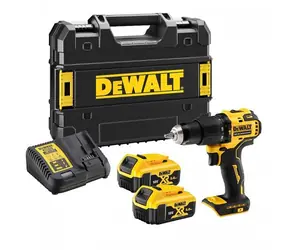 DEWALT DCD709P2T / Aku Bezuhlíková příklepová vrtačka / 18 V XR Li-Ion XRP / 2x 3.0Ah