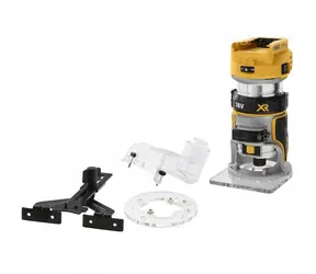 DEWALT DCW600N / Aku ohraňovací frézka / 12V / 25.500 ot-min / Upínání hřídele 6-8mm / bez Aku