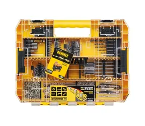DEWALT DT70767 / Sada vrtáků a bitů / 66ks bitů / 11ks vrtáků + magnetický držák 