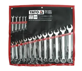 YATO Sada klíčů očkoplochých 8-32 mm 17ks 