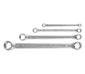 YATO YT-0530 / Sada klíčů očkových 4ks TORX E6xE24