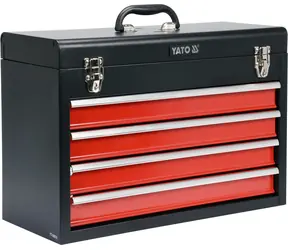 YATO YT-08874 / Skříňka na nářadí / 4x zásuvka / 520 x 360 x 218 mm
