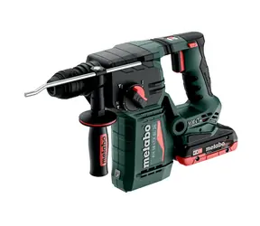 Metabo KHA 18 LTX / Aku Kladivo / 18V / 2x 4Ah / 1100 ot-min / 4000 příklepů-min / 2.2 J / SDS-plus