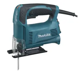 Makita 4327 / Přímočará pila s regulací / Zdvih 18 mm / 450 W / až 3.100 zdvihů min-1