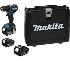 Makita DDF487RFE3 / Aku vrtací šroubovák / Li-ion / 18V / 3x 3.0Ah / 1.700 ot-min