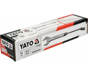 YATO YT-01865 Sada klíčů očkoplochých 10-32 mm 14ks kroucených
