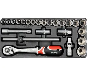 YATO YT-5537 / Vložka do zásuvky - gola sada / 24ks