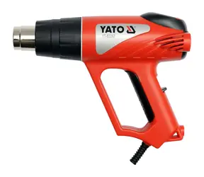 YATO YT-82292 / Horkovzdušná pistole s příslušenstv / 2000W / Teplota 50-550°C / Množství vzduchu 300-500 L-min 