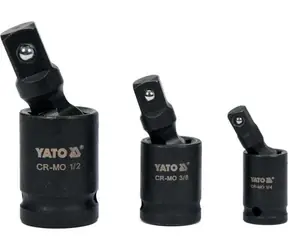 YATO YT-10643 / Sada nástrčných úhlových hlavic ("ořechů") 1/2" 10ks 