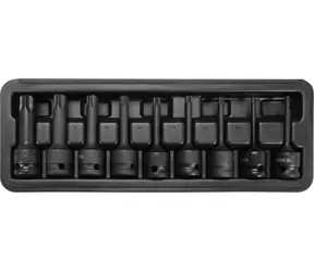 YATO YT-10654  / Sada nástrčných rázových nástavců torx 1/2" 9ks 