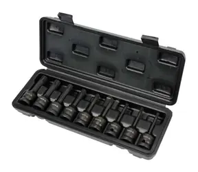 YATO YT-10681 / Sada nástrčných rázových nástavců SPLINE 1/2" 9ks 