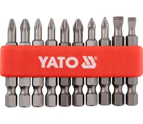 YATO YT-0483 / Sada bitů 1/4" 50 mm NON-SLIP 10 ks