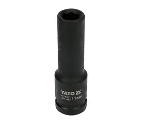 YATO YT-1031 / Nástavec 1/2" rázový šestihranný hluboký 11 mm / CrMo