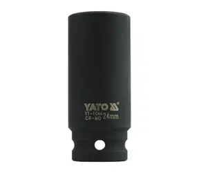 YATO YT-1044 / Nástavec 1/2" rázový šestihranný hluboký 24 mm / CrMo