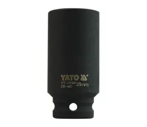 YATO YT-1048 / Nástavec 1/2" rázový šestihranný hluboký 28 mm / CrMo
