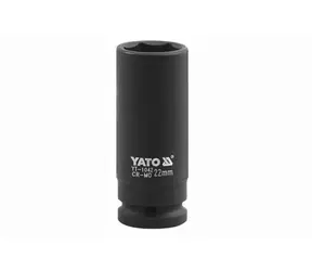 YATO YT-1049 / Nástavec 1/2" rázový šestihranný hluboký 29 mm / CrMo
