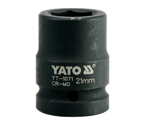 YATO YT-1071 / Nástavec 3/4" rázový šestihranný 21 mm / CrMo