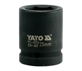 YATO YT-1075 / Nástavec 3/4" rázový šestihranný 25 mm / CrMo