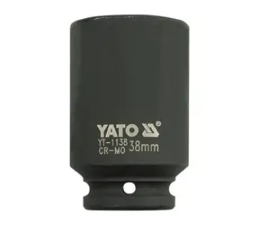 YATO YT-1138 / Nástavec 3/4" rázový šestihranný hluboký 38 mm / CrMo