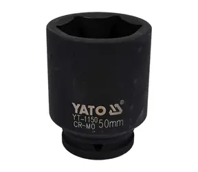 YATO YT-1150 / Nástavec 3/4" rázový šestihranný hluboký 50 mm / CrMo